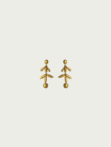 Gold Blossom Earrings