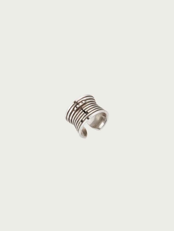 Vintage Metal Threaded Ring