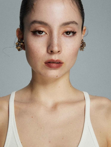 Gold Vintage Coil Ear Clips