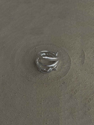 Silver Thorn Chain Ring