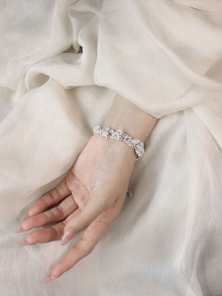 Silver Spring Blossom Bracelet