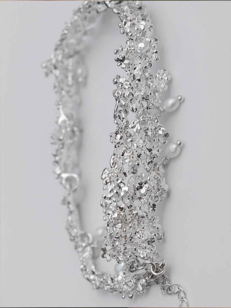 Silver Spring Blossom Bracelet