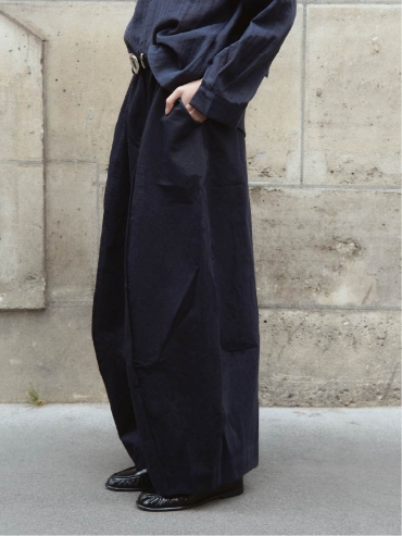 Navy Ballon Pants