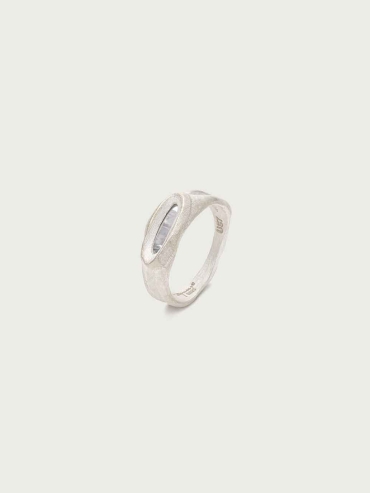 Silver Mirror Slim Ring