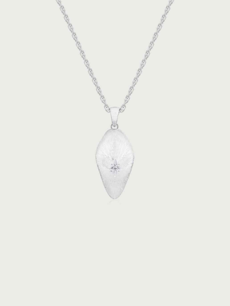 Silver Small Serpent Head Pendant