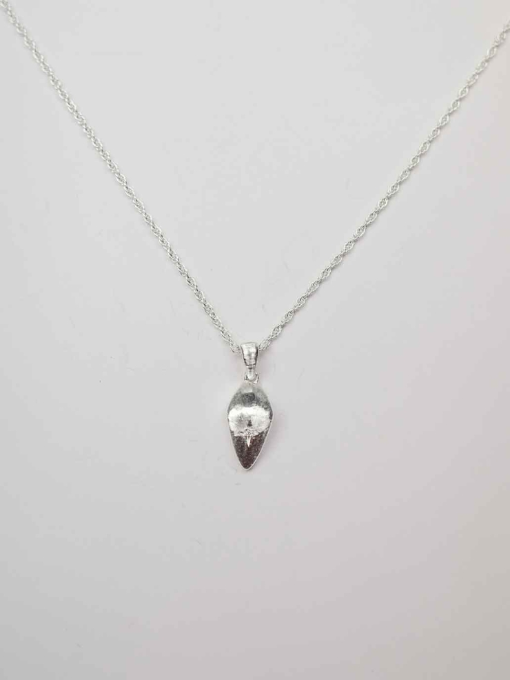 Silver Small Serpent Head Pendant