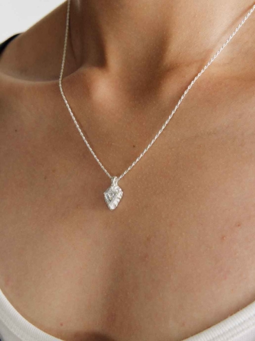 Silver Mountain Ridge Necklace