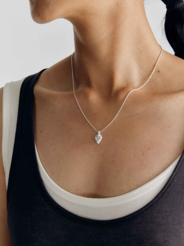 Silver Mountain Ridge Necklace