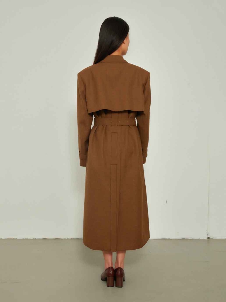Cafe Set Trench Coat