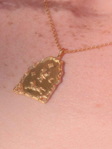 Gold Génie du Seuil Necklace