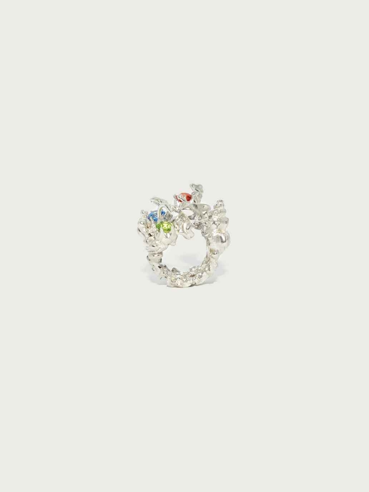 Silver Under the Sea Ring