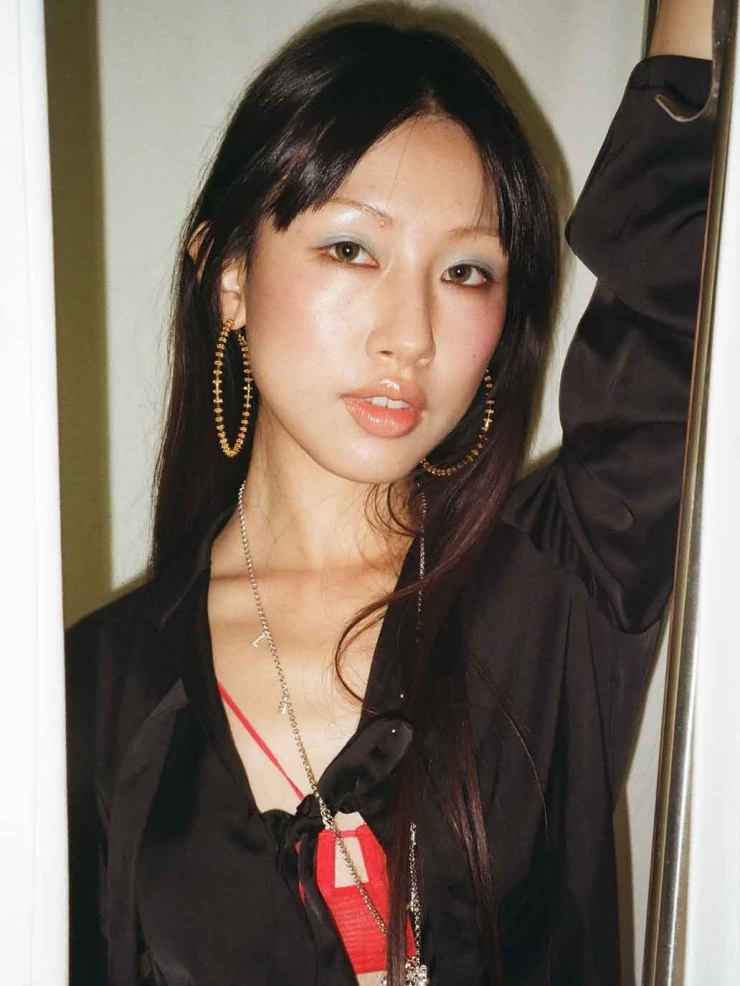 Gold Full Hoop Earrings - Large