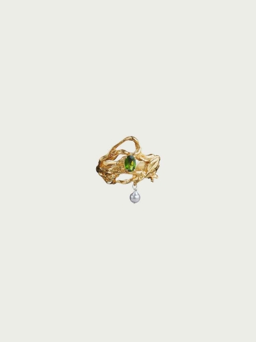 Gold Spirit Vine Ring