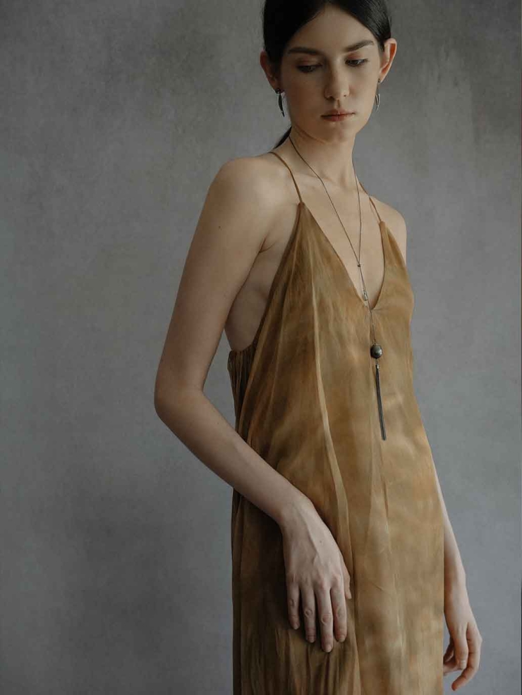 Silver Pearl Isle Necklace