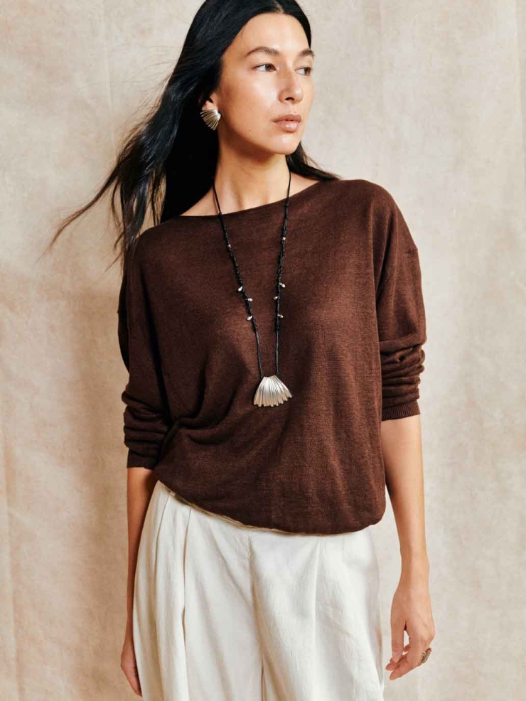 Silver Palm Leaf Stud Earrings