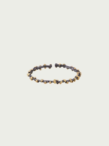 Nature's Noir Black Blooming Arbor Bracelet