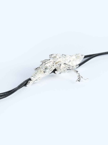 La Primavera Ripple Bind Bolo tie Necklace