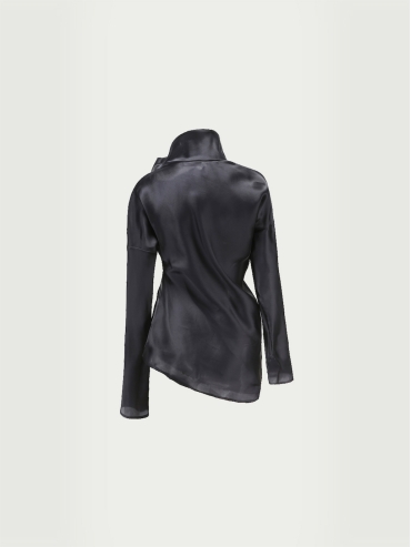 Water drop collar shirt