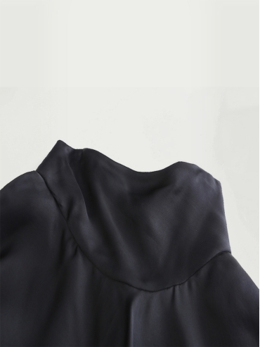 Water drop collar shirt