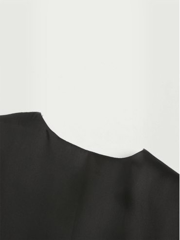 Deep navy sleeveless layered button down dress