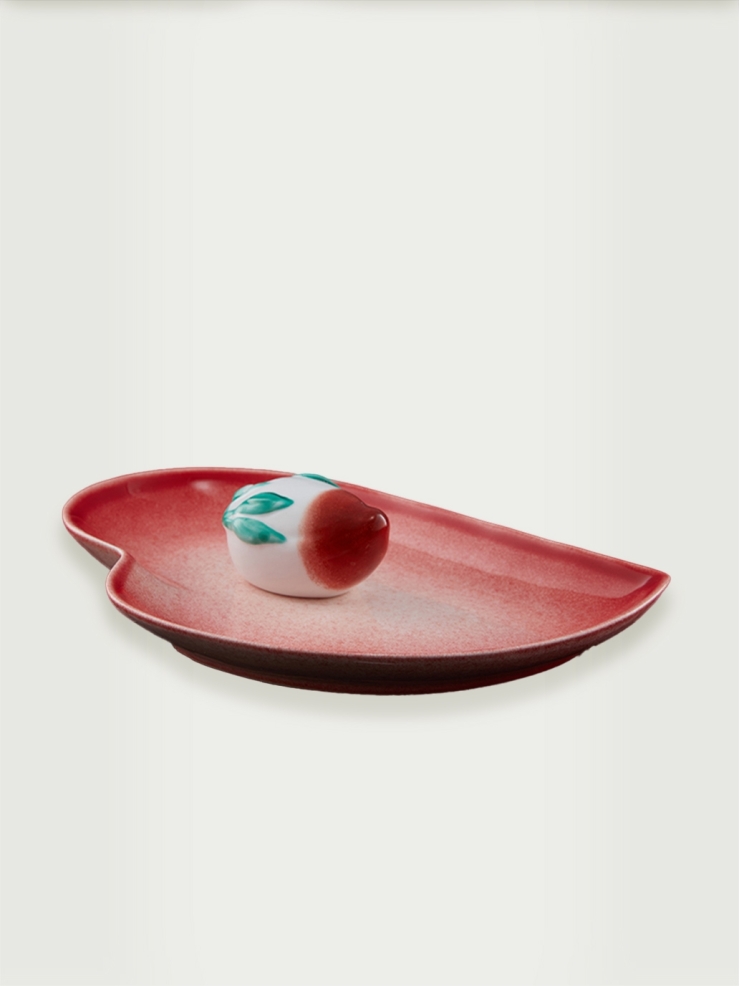 Gradien red plate