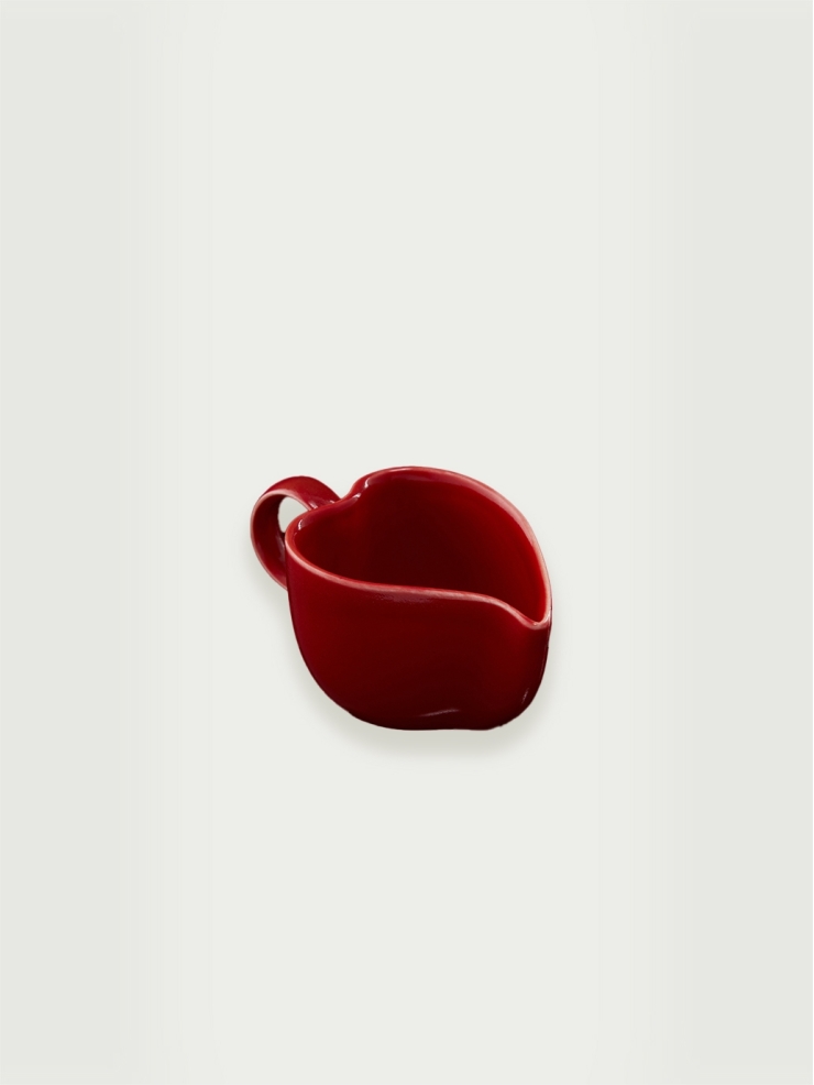 Red peach cup