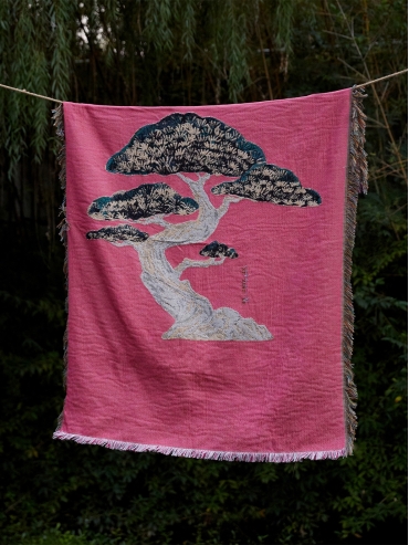 Pink pine tree blank