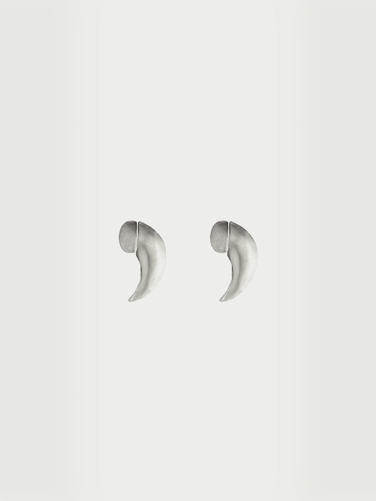 Silver Bud Earrings