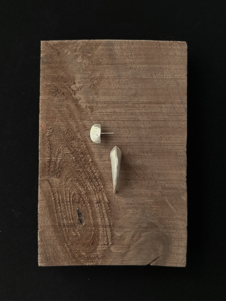 Silver Bud Earrings