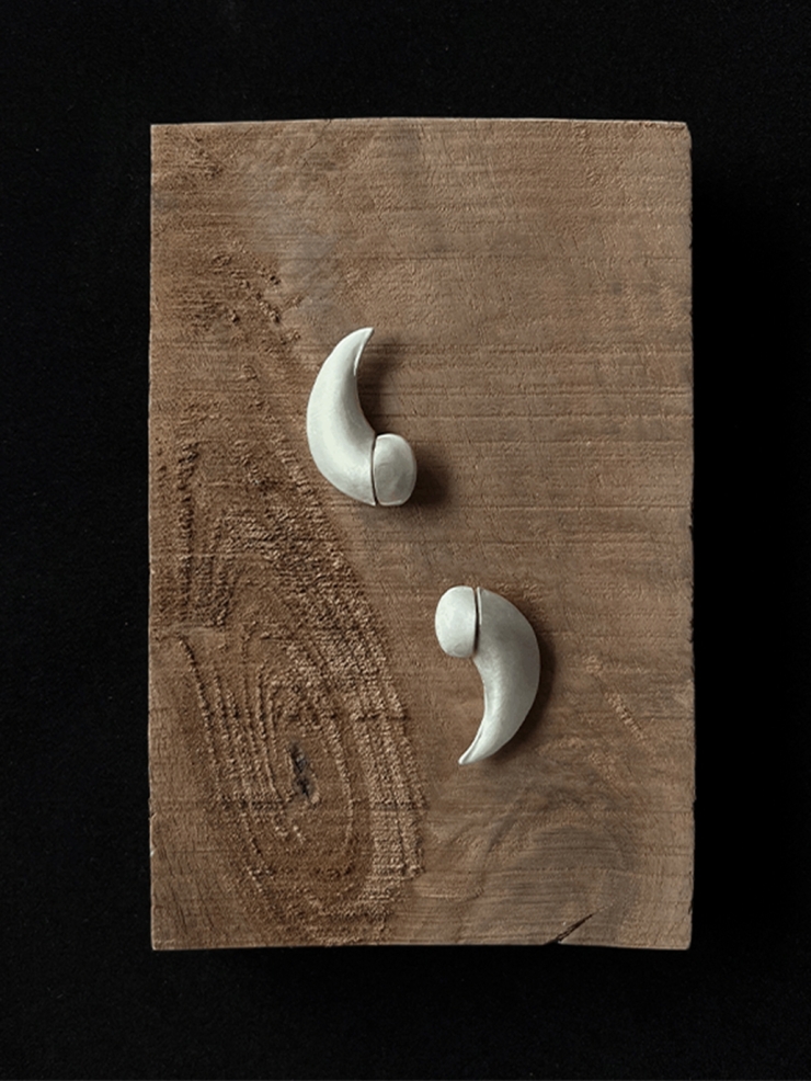 Silver Bud Earrings