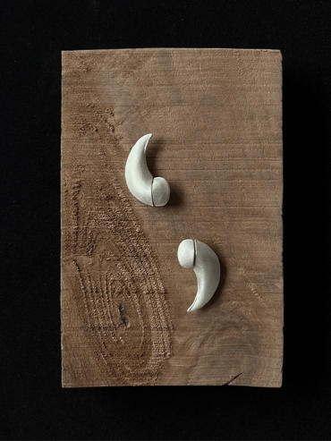 Silver Bud Earrings