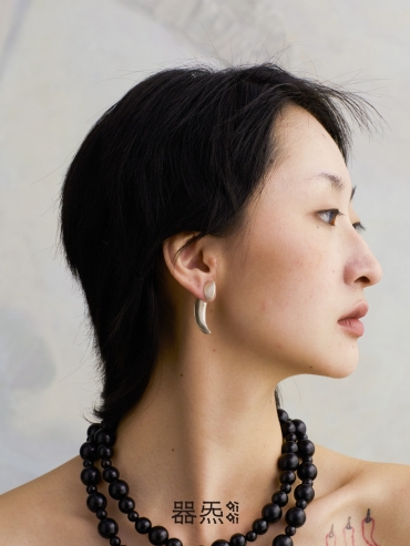 Silver Bud Earrings