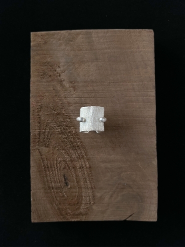 Tree bark ring set