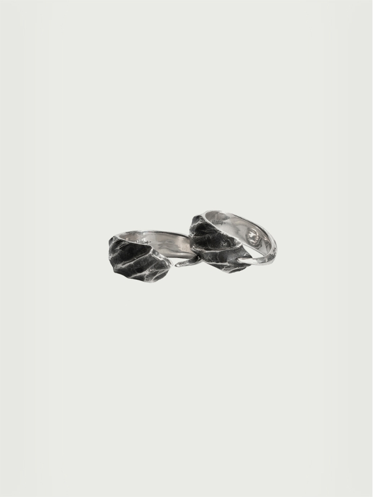 Wind collection silver ring
