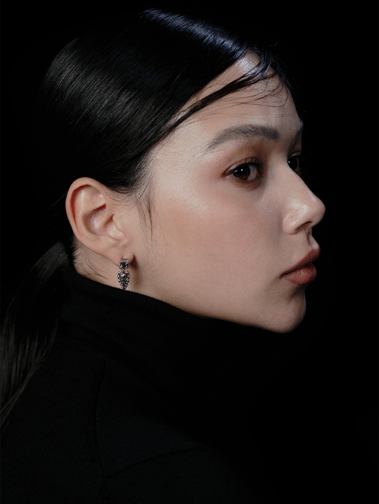 Karat - Arrow hanying earrings