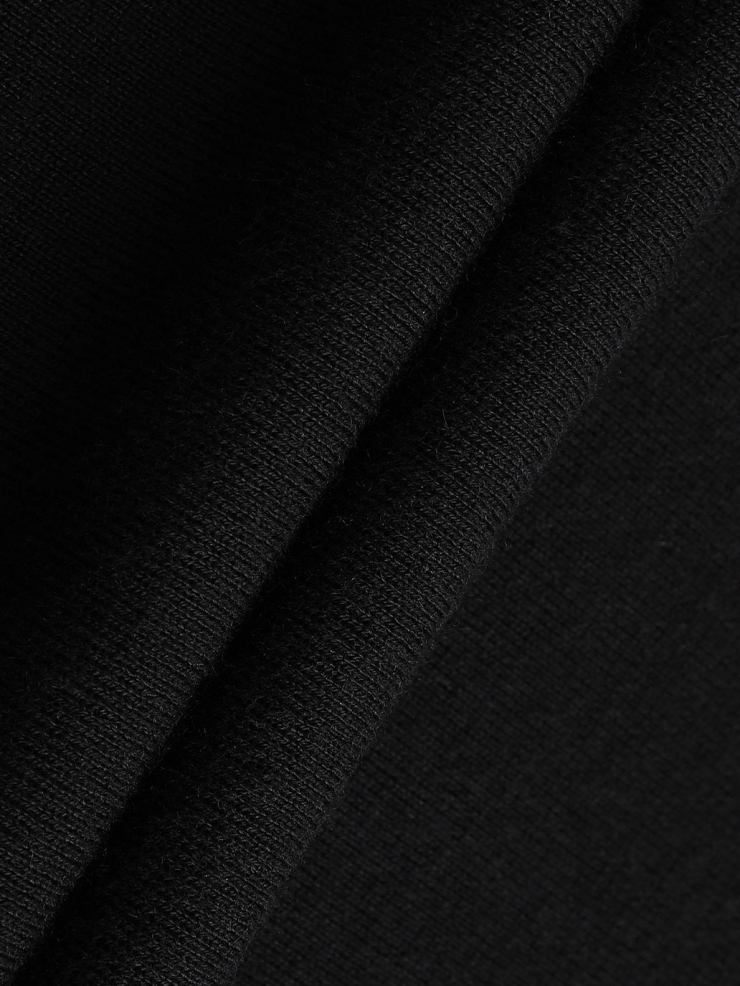 Black/white panel dress