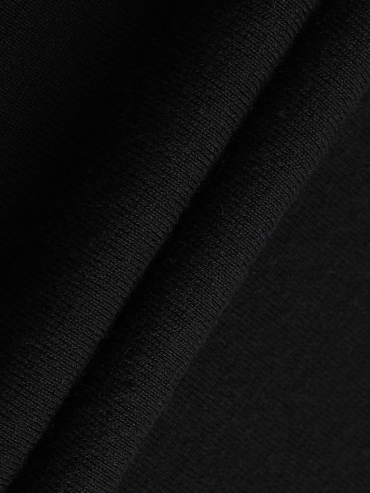 Black/white panel dress