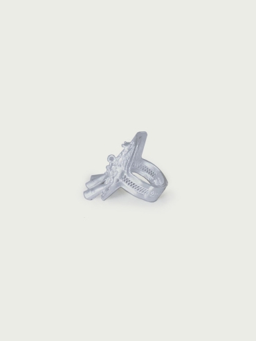SUI-Knitting Lace Ring with Hangings