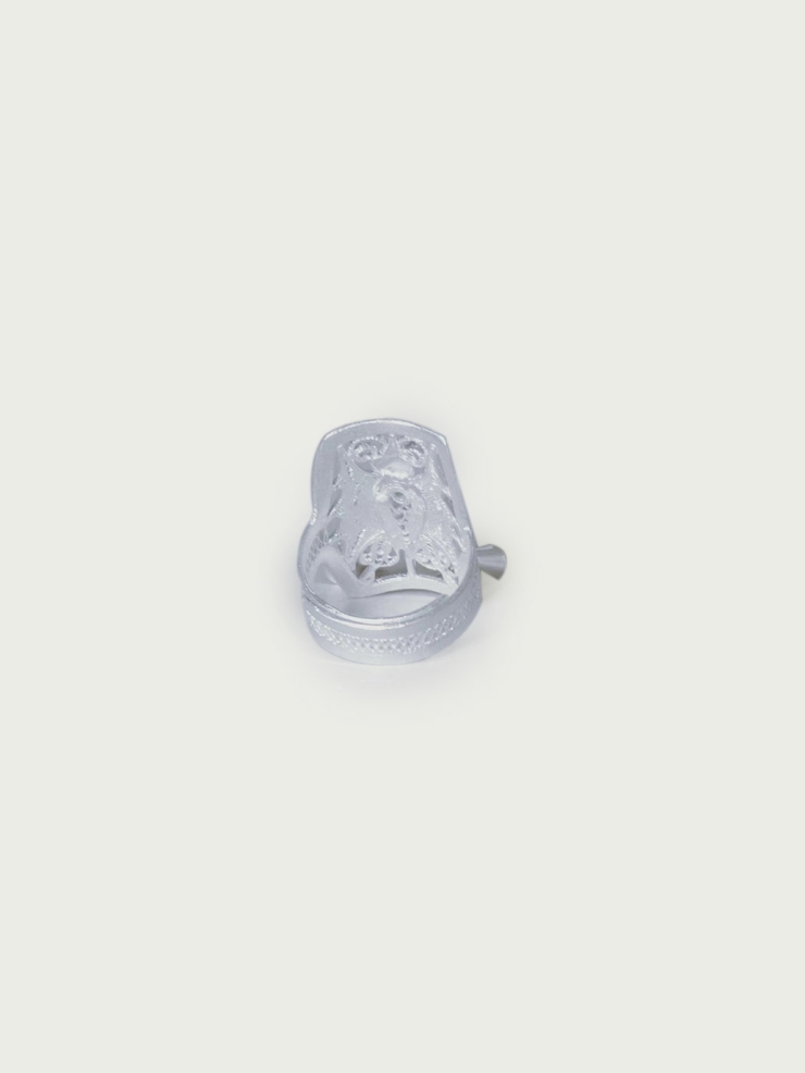 SUI-Knitting Lace Ring with Hangings