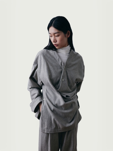 Wrap-around blouse