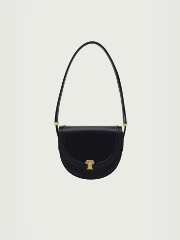 Shining Black Sunset Saddle Bag