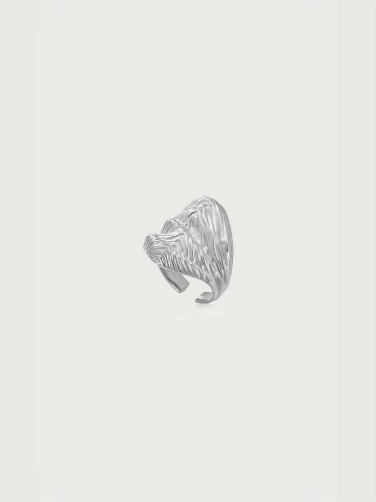 Silver Wave Ring
