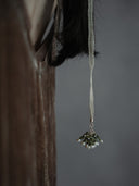 Hope Silver Ribbon Necklace