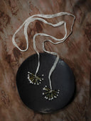 Hope Silver Ribbon Necklace