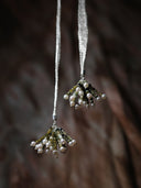 Hope Silver Ribbon Necklace