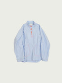 Blue Striped Pullover Shirt