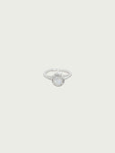 Silver Moonstone Ring