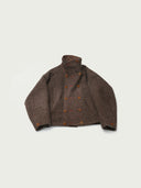 Brown Double-Breasted Coat