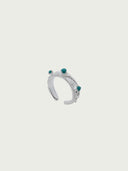 Silver Pine Turquoise Ring