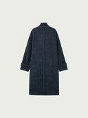 Misty Navy Over Coat